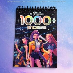Kpop demon hunters 1000+ sticker book